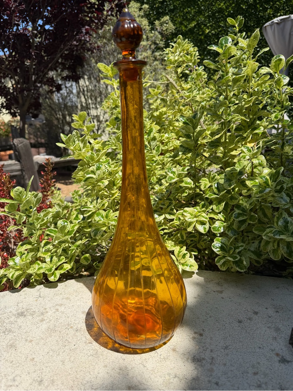 Vintage Empoli Genie Decanter
